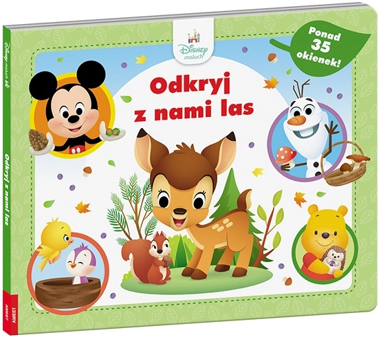 Disney Maluch: Objevuj s námi les – interaktivní kniha s okénky