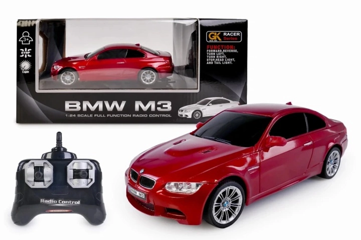 Dálkově ovládané auto BMW M3