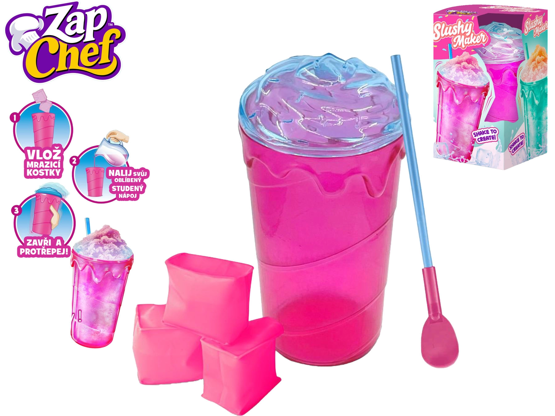 Zap Chef výrobník ledové tříště