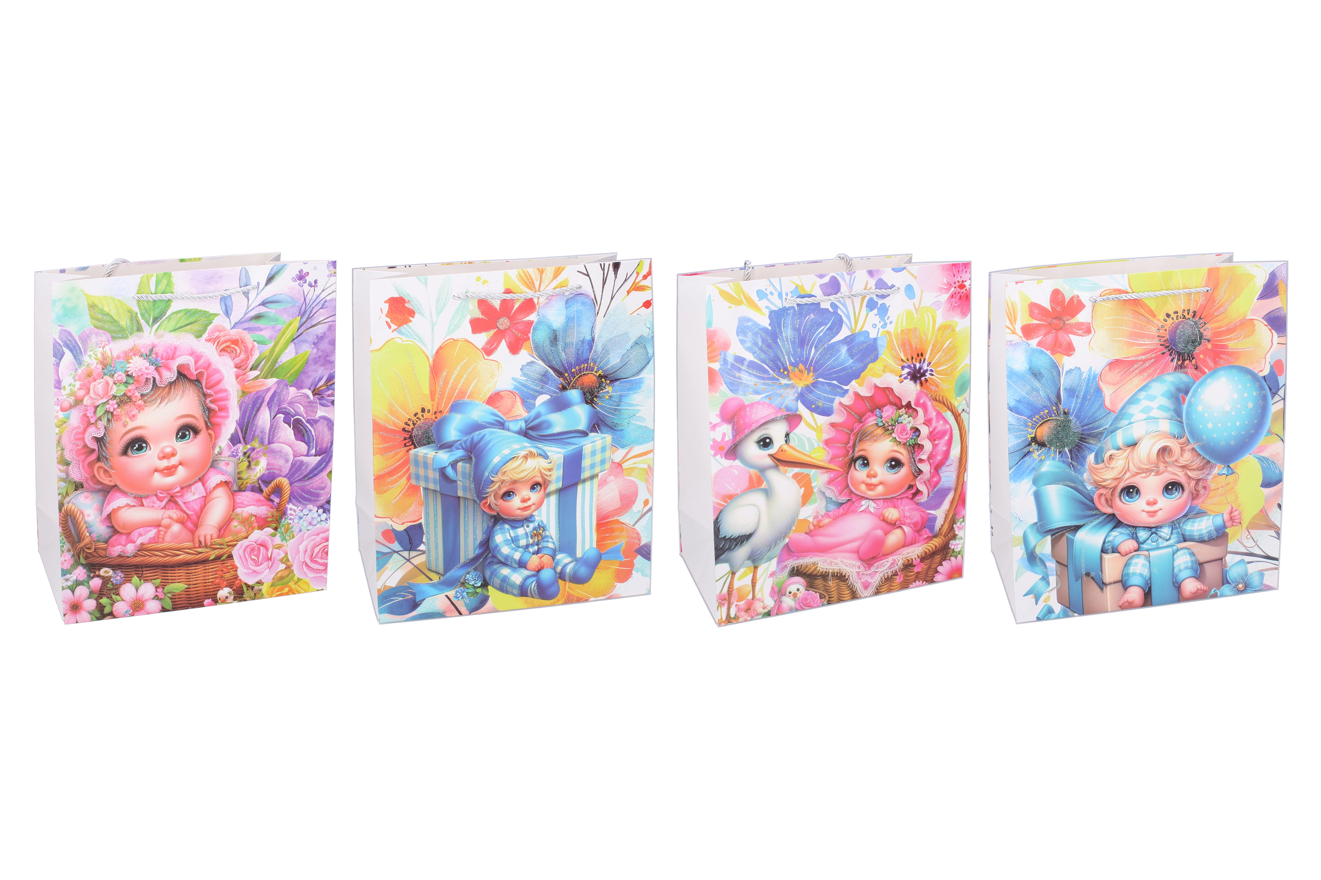 Dárková taška L dětská 40 × 30 × 12 cm