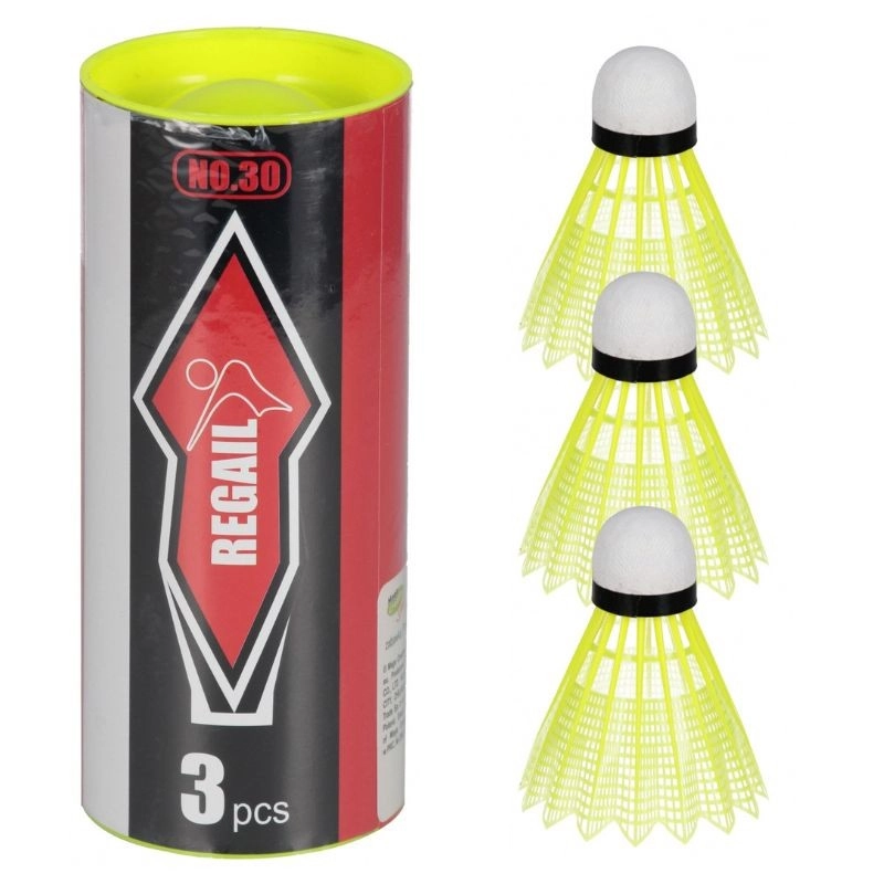 Badmintonové košíčky v tubě 3 ks