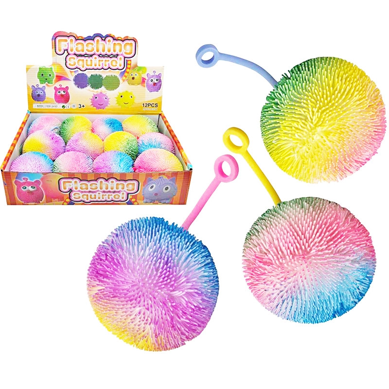 Svítící míček pro děti 9 cm