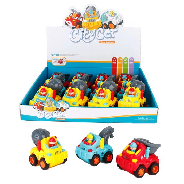 Stavební autíčko 9,5 cm