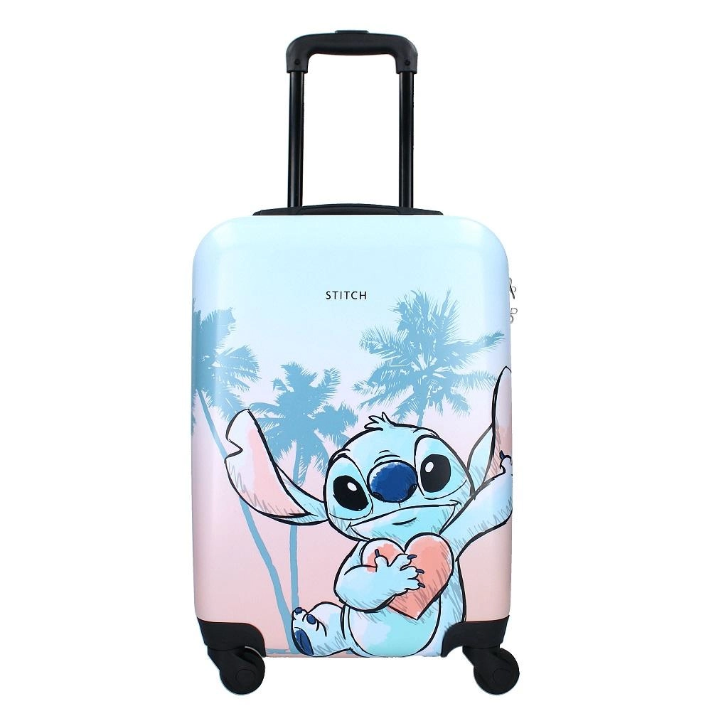 Cestovní skořepinový kufr na kolečkách Stitch
