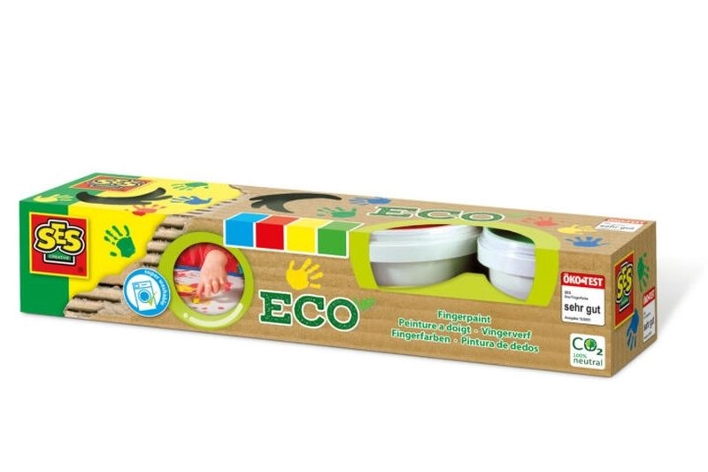 SES Eco prstové barvy 4 barvy