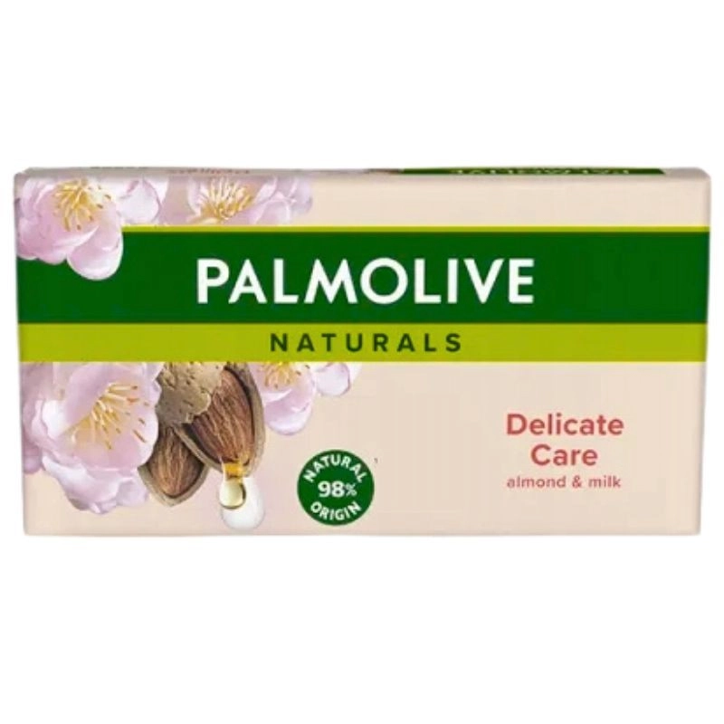 Palmolive Naturals Almond přírodní tuhé mýdlo s výtažky z mandlí 90 g