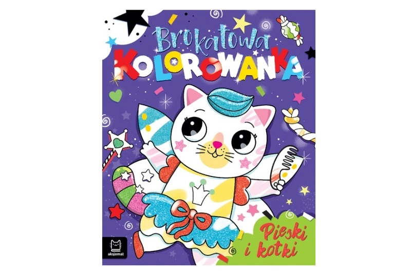Brokatová omalovánka Pejsci a kočičky