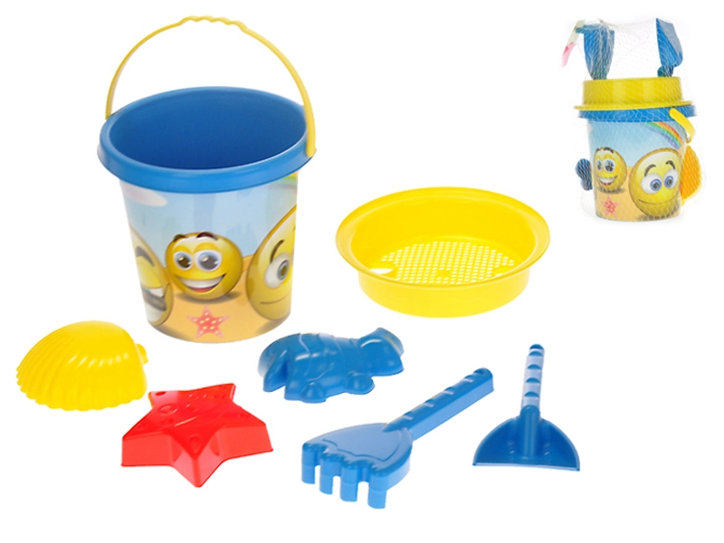 Sada na písek Smajlíci, 7 dílů