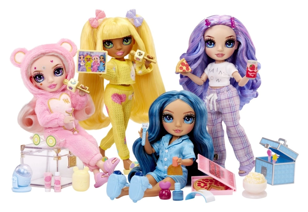 Rainbow High Junior High PJ Party – módní panenka na pyžamovou párty 23 cm