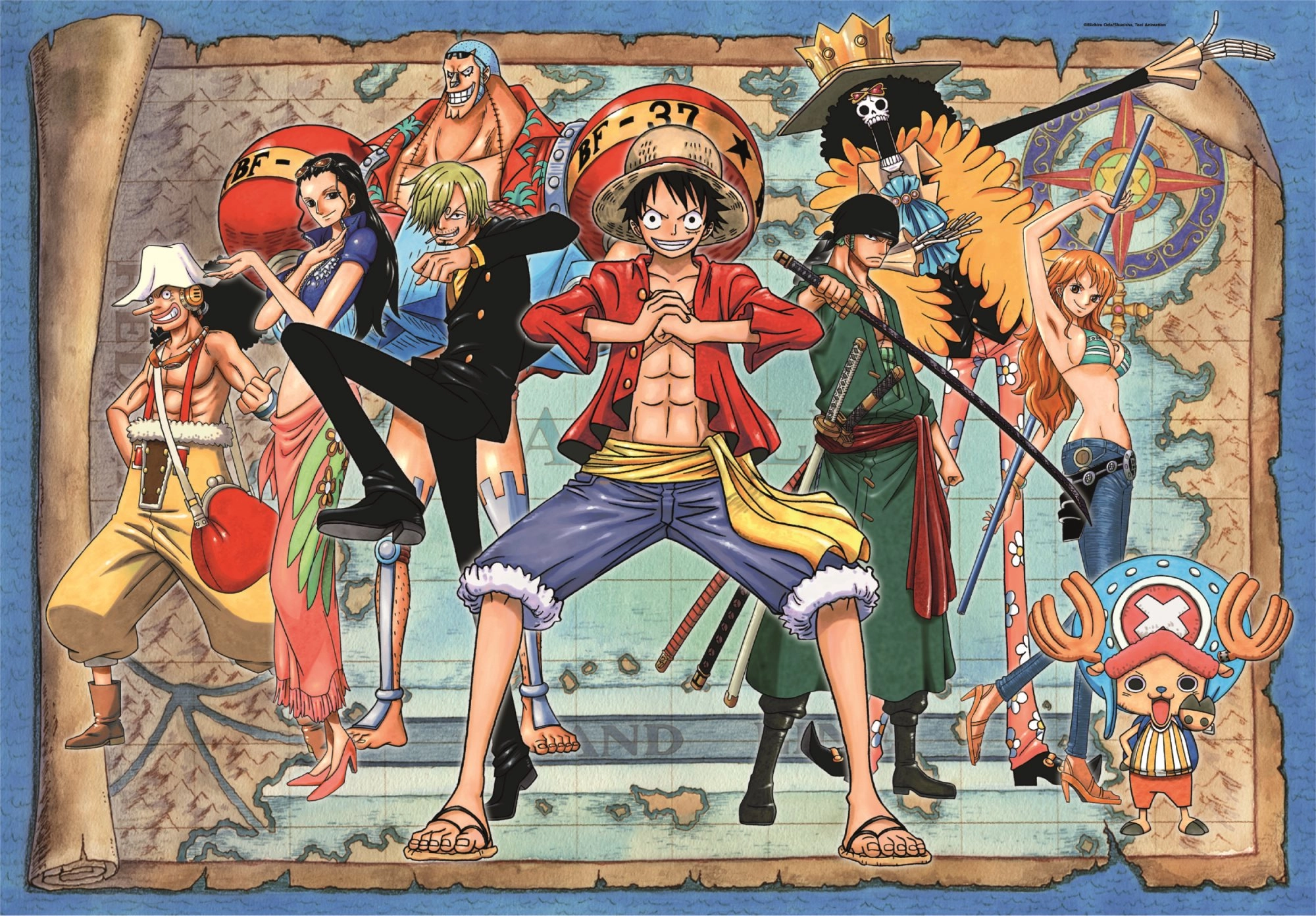 Levně Puzzle ONE PIECE Anime Collection 500 dílků od Clementoni