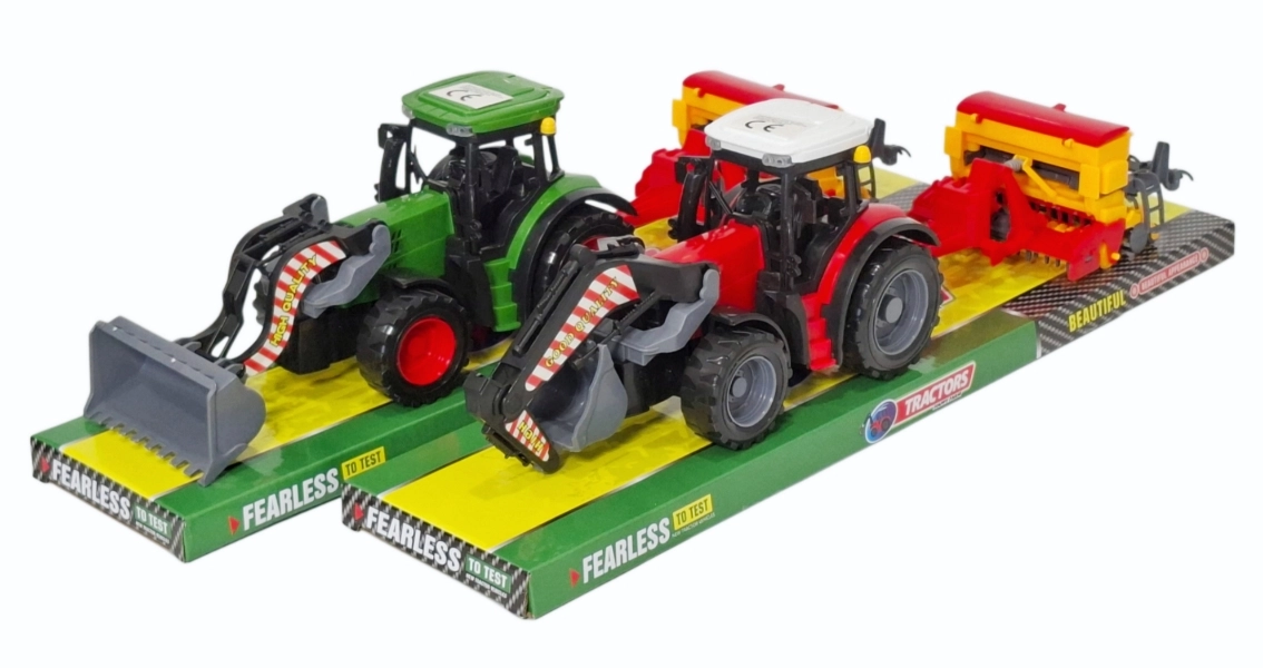 Traktor s pracovním strojem - 1 kus