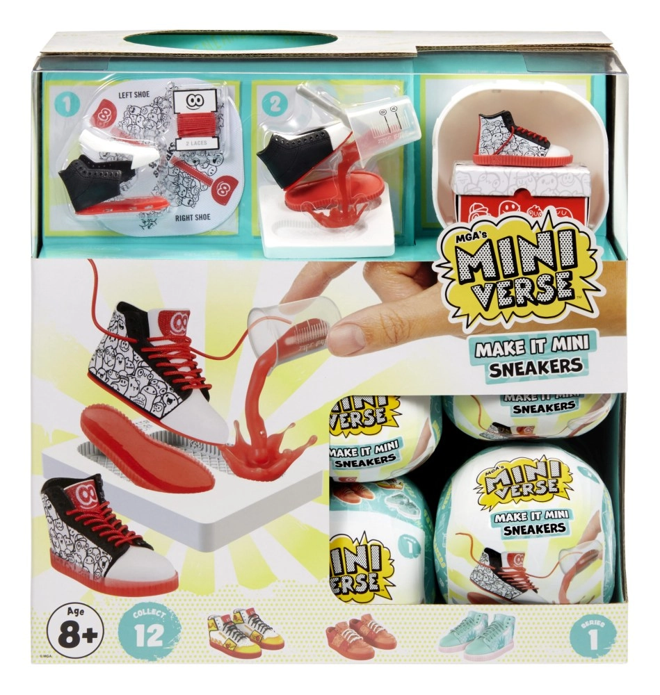 Miniverse Make It Mini Sneakers – kreativní sada mini tenisek