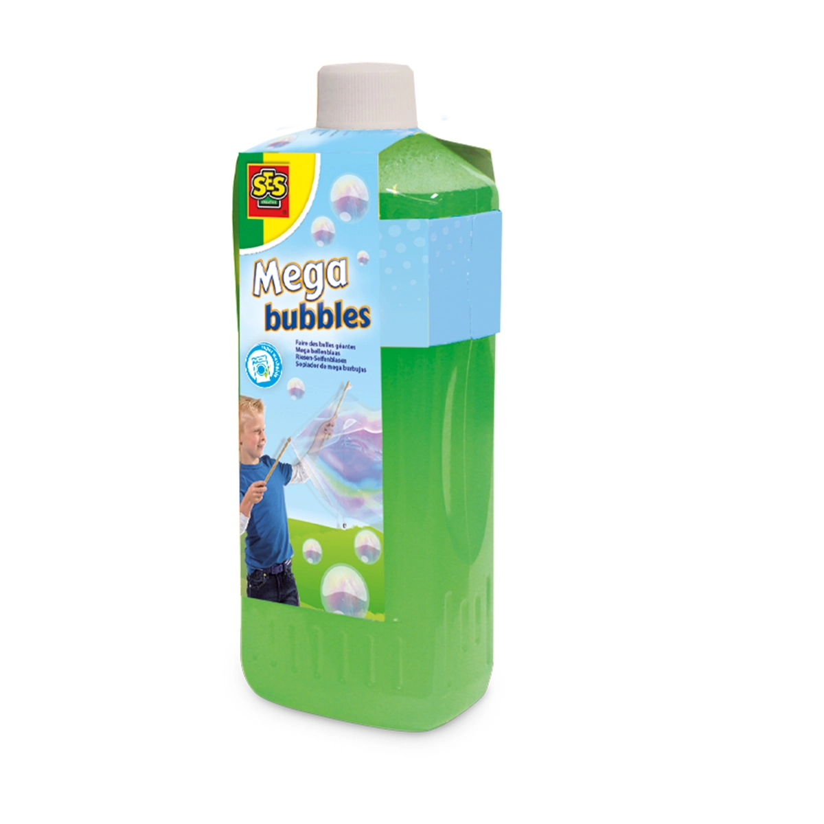 Mega bubliny náhradní náplň do bublifuku 750 ml