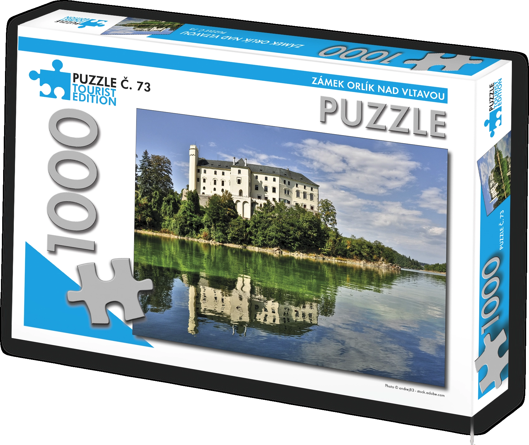 TOURIST EDITION Puzzle Zámek Orlík nad Vltavou 1000 dílků (č.73)