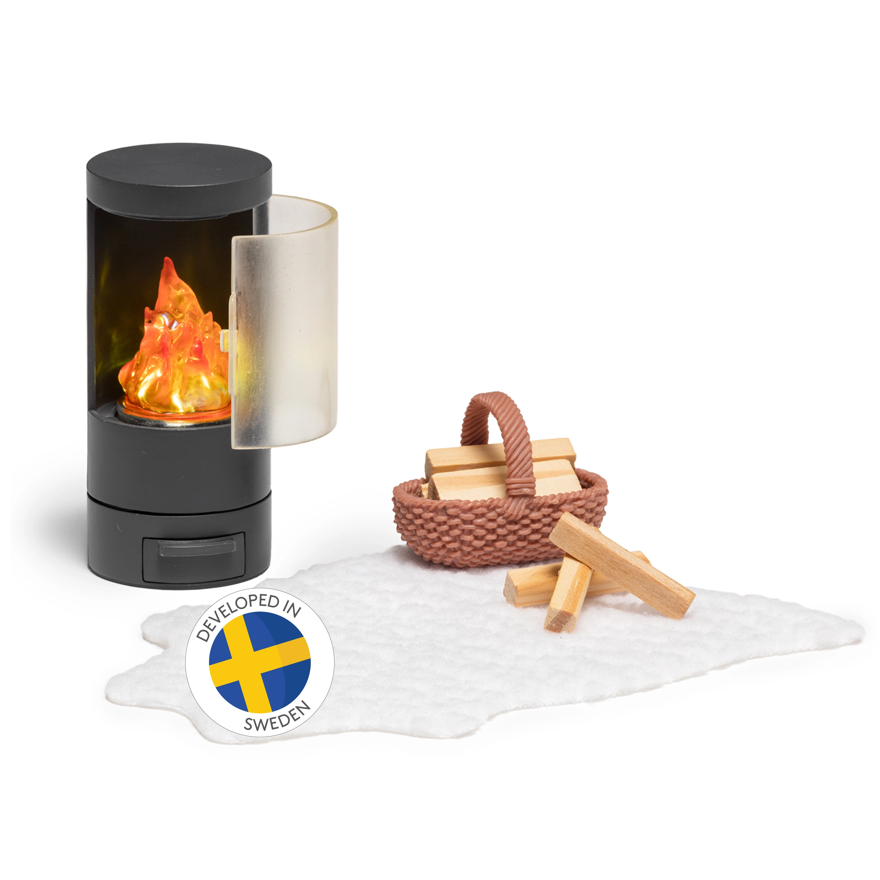 Lundby sada s krbem do domečku pro panenky