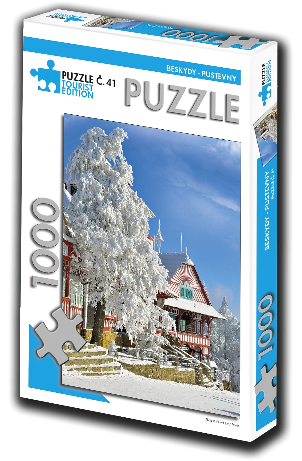 Turistická edice puzzle Beskydy, Pustevny 1000 dílků