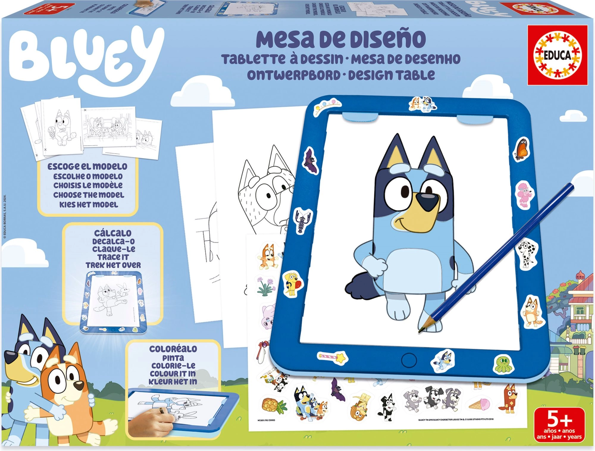 Kreslící podložka Bluey