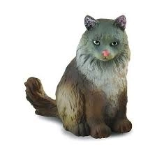 Levně CollectA norská lesní kočka – sedící figurka