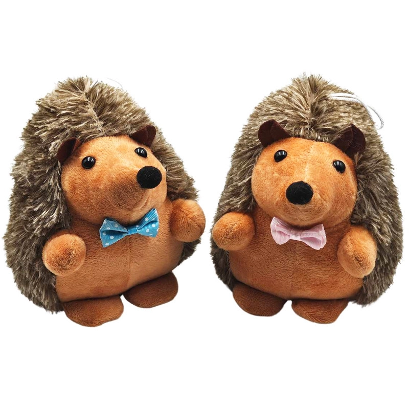 plyšový ježek s motýlkem 18 cm