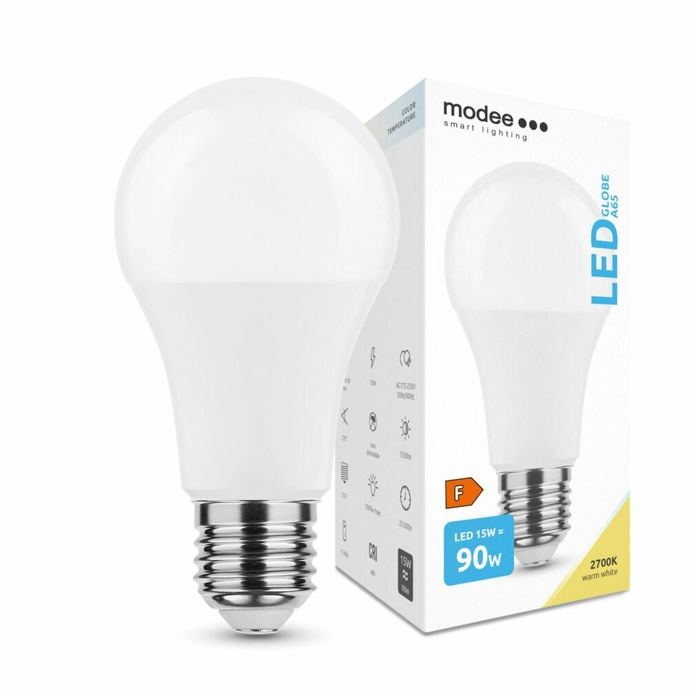 LED žárovka Modee Globe A65 15 W E27 1350 lm teplá bílá