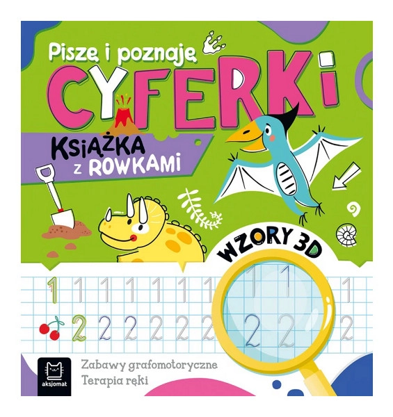 Píšu a poznávám číslice – kniha s drážkami 3D