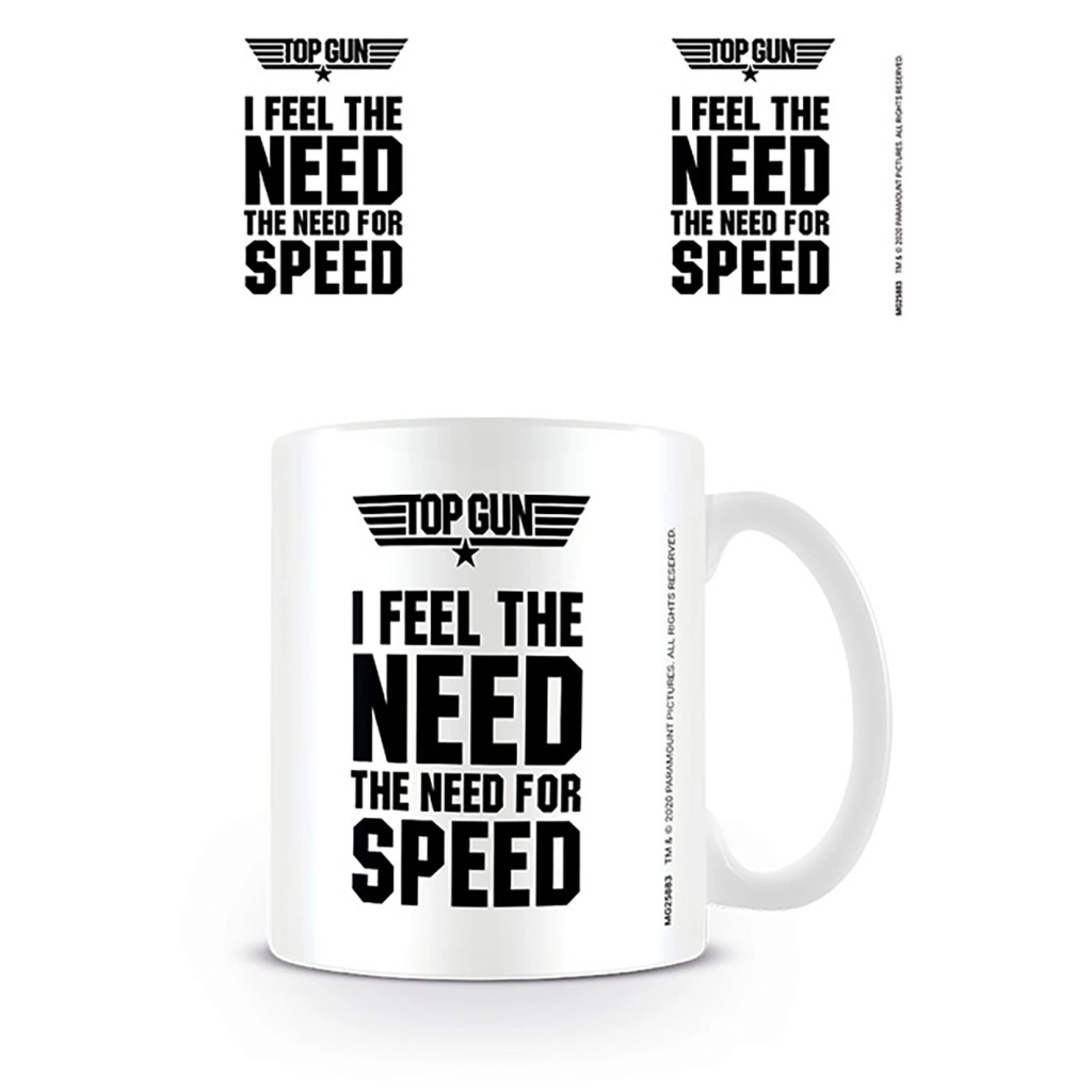 Keramický hrnek TOP GUN The Need for Speed 330 ml