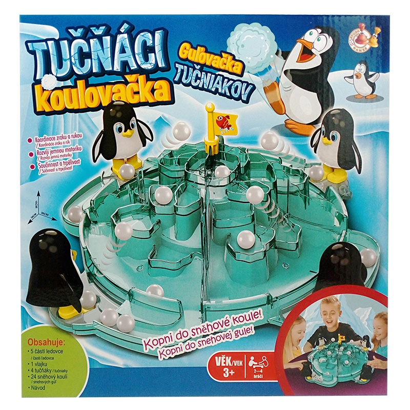 Levně Studo Game Tučňáci koulovačka