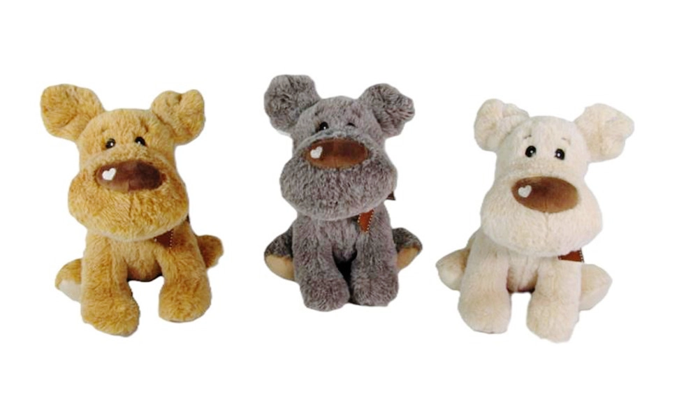 Plyšový pejsek 23 cm pro děti