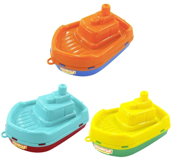 plastová loďka remorkér 17 cm