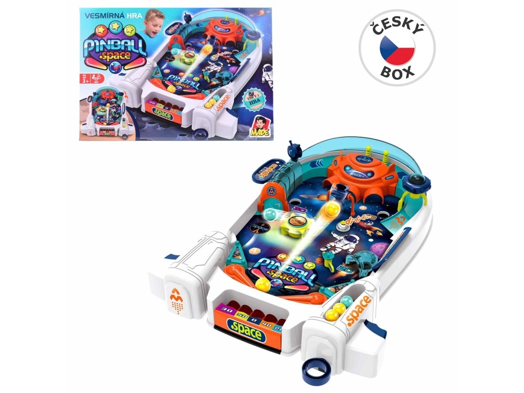 Interaktivní pinball vesmír 43 cm
