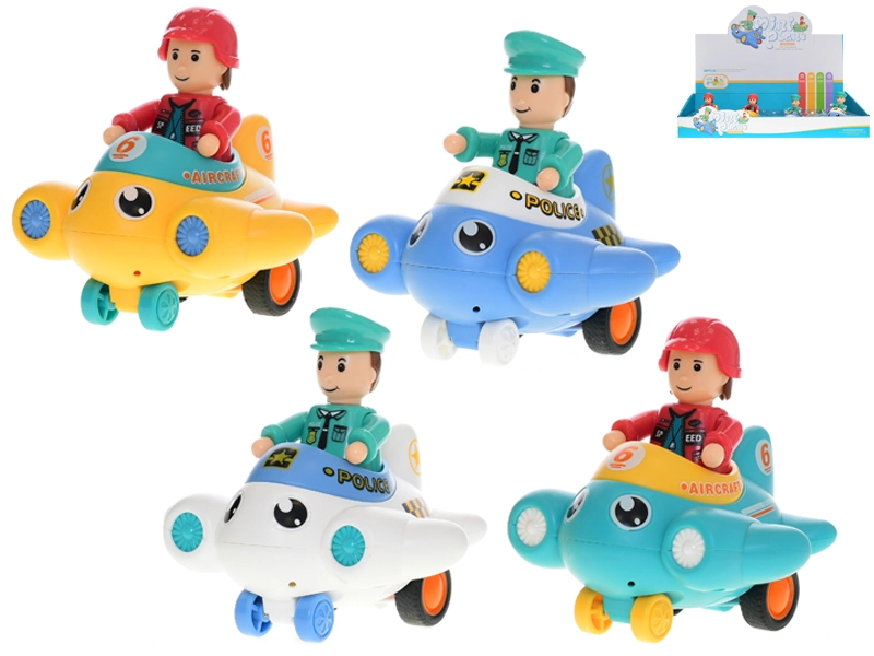 Plastové letadélko na setrvačník pro děti 18m+