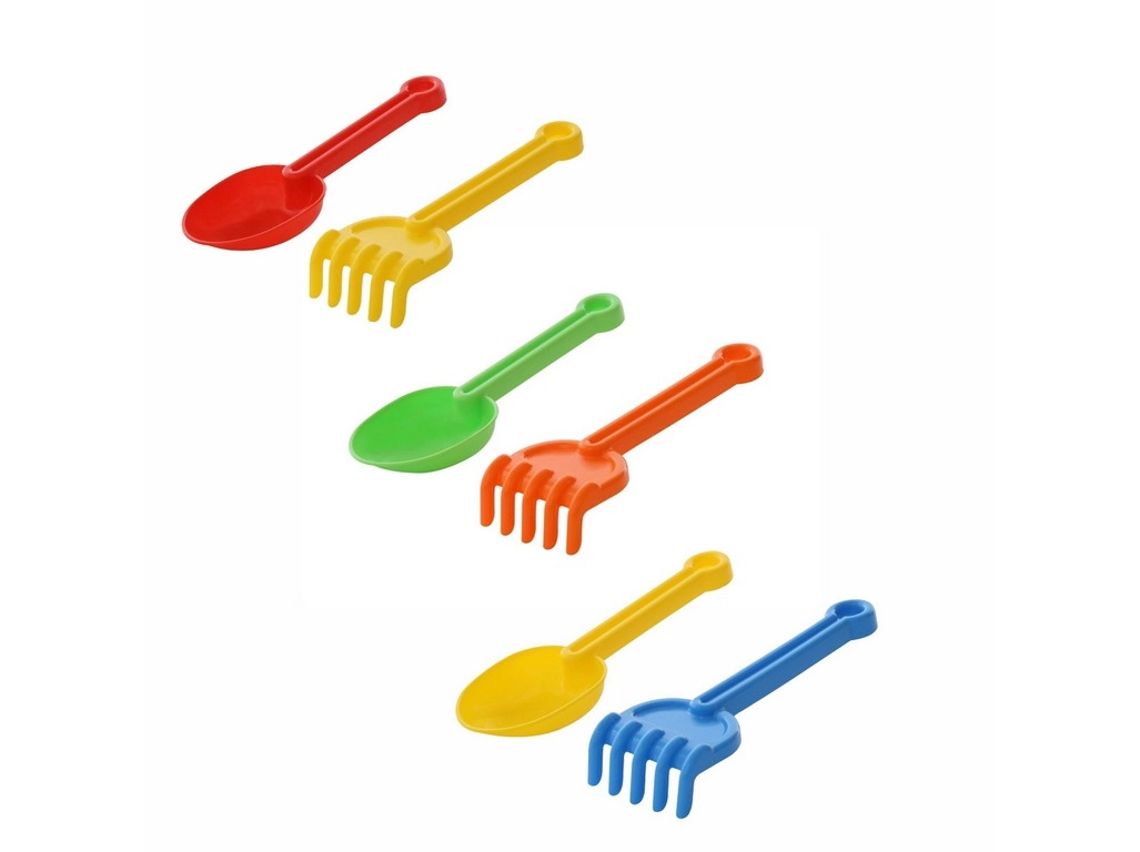 Sada na písek s lopatkou a hrabičkami