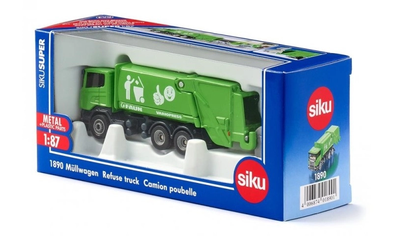 SIKU Super - Popelářské auto Scania