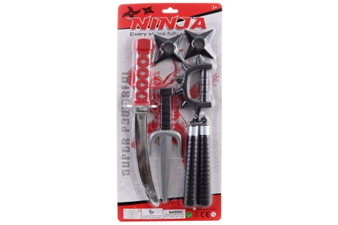 Ninja sada pro malé bojovníky