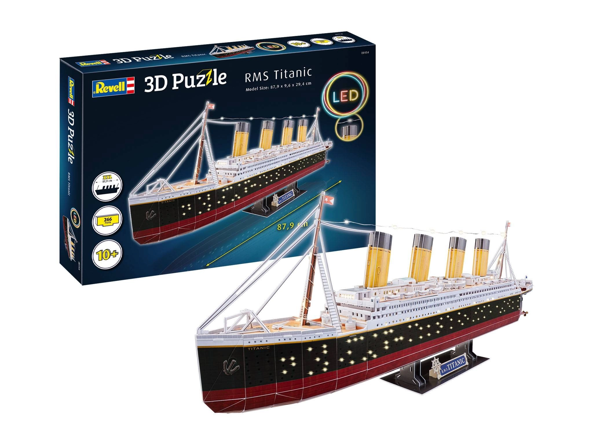 Revell 3D RMS Titanic LED Edition 266 ks