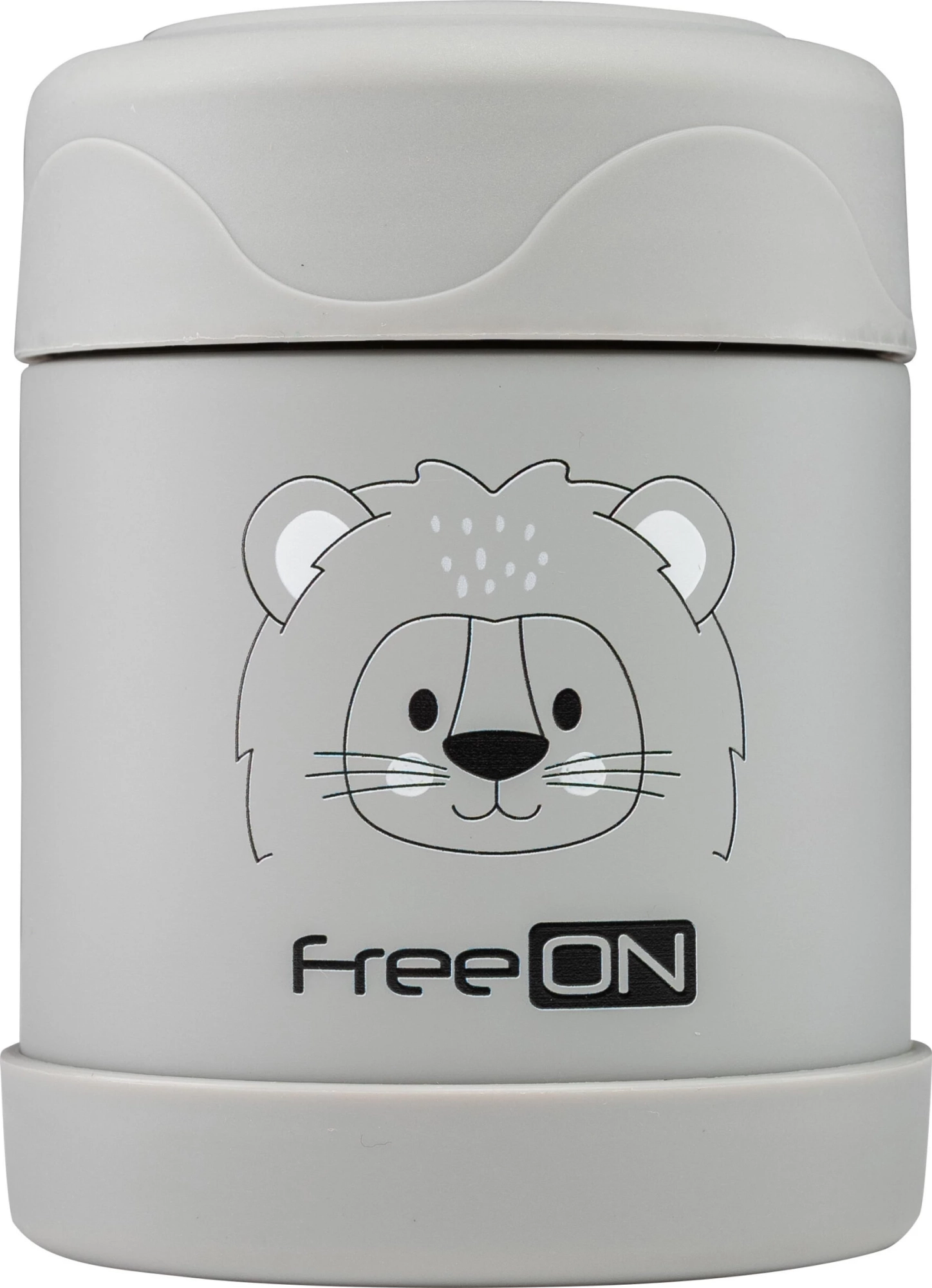 FreeON Termodóza na jídlo nerezová 350 ml - šedá