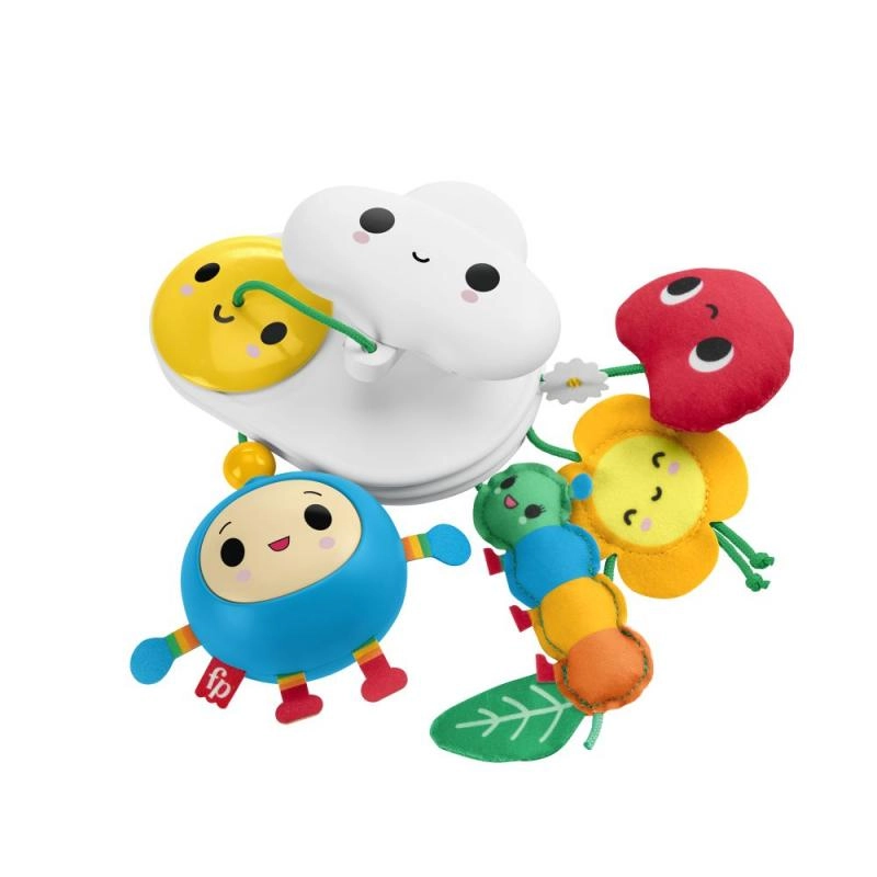 Levně Fisher-Price Happy world závěsná kytička s mráčkem HBW13