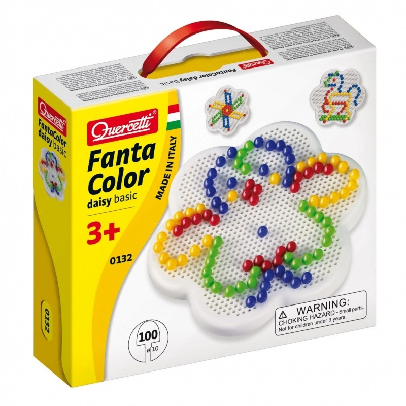 Levně Quercetti FantaColor Daisy Basic 100 ks 0132 Tučňák