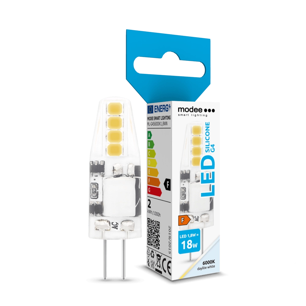 Modee LED žárovka G4 1,8 W studená bílá 12 V