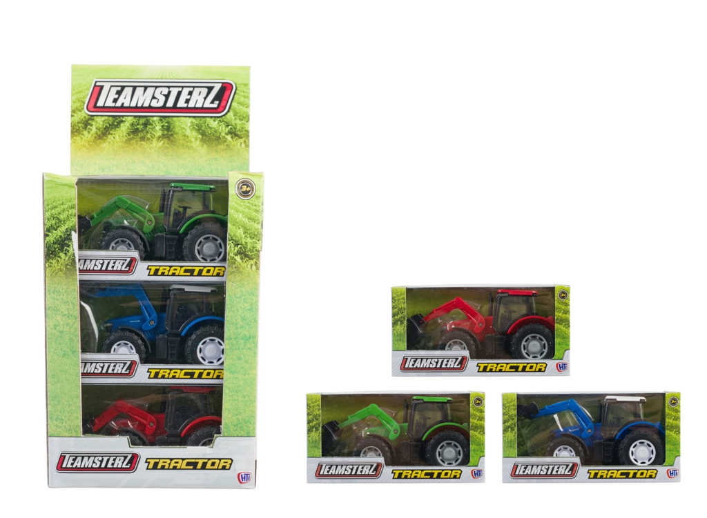 Levně Alltoys Teamsterz Traktor Červená