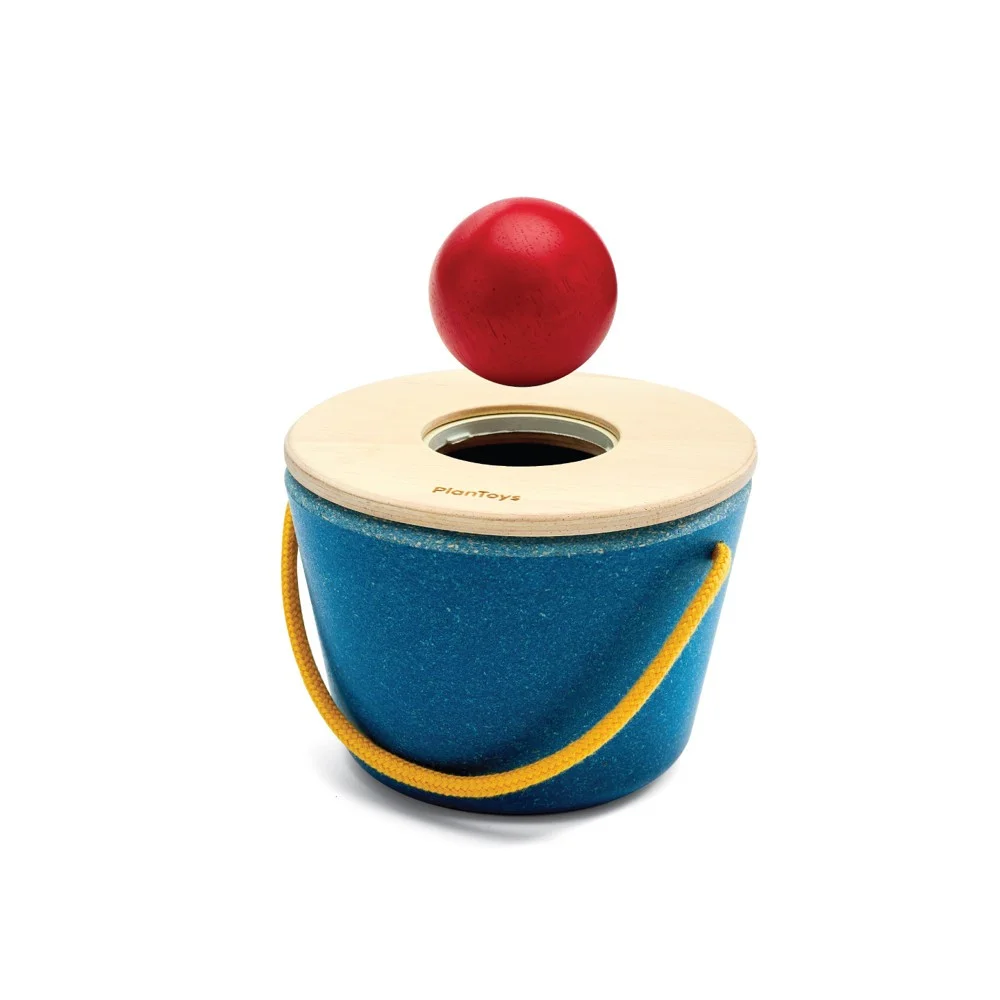 PlanToys Vhazovací box - míček Montessori