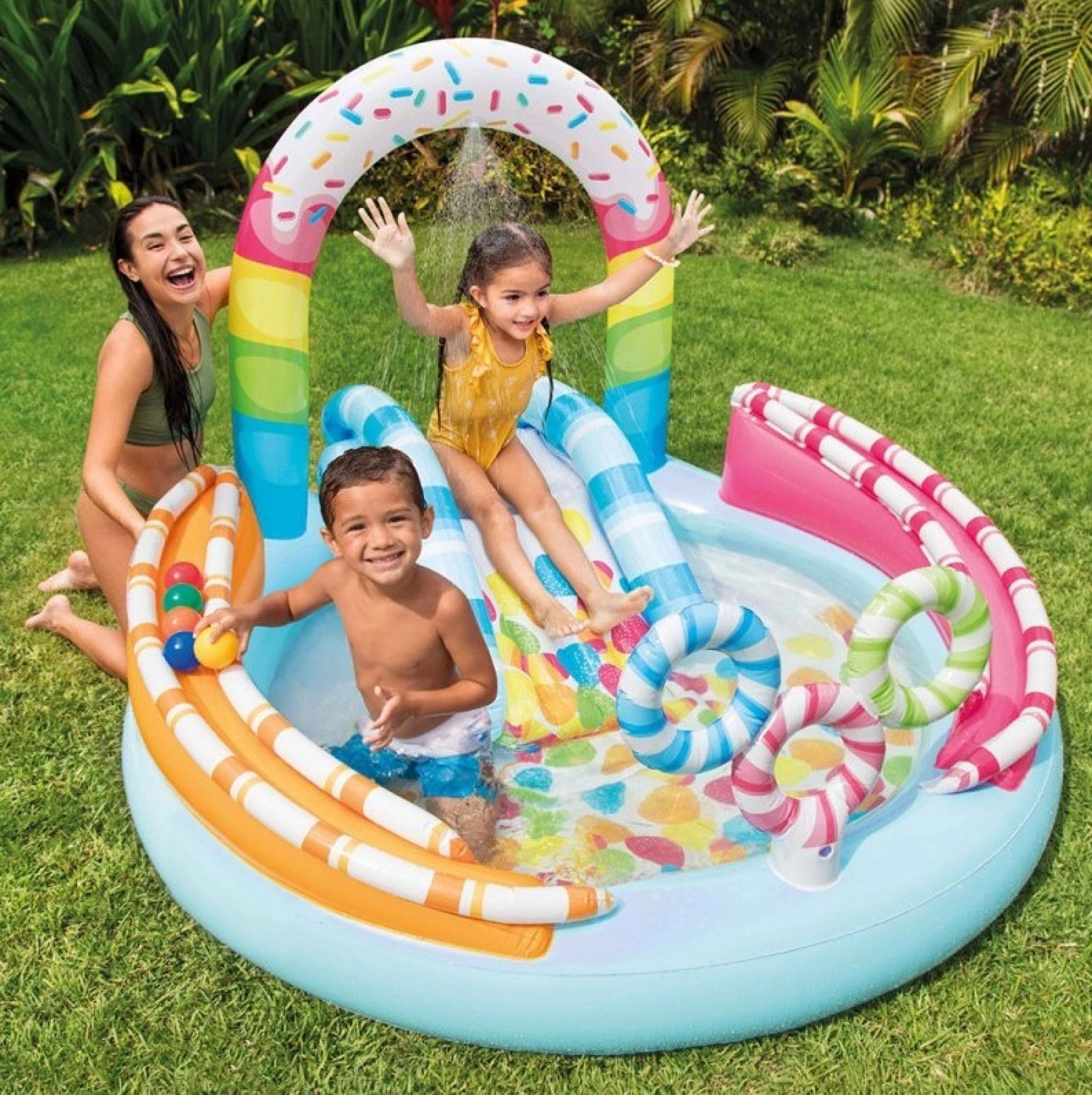Levně Intex 57144 Candy Fun 170 x 168 x 122 cm