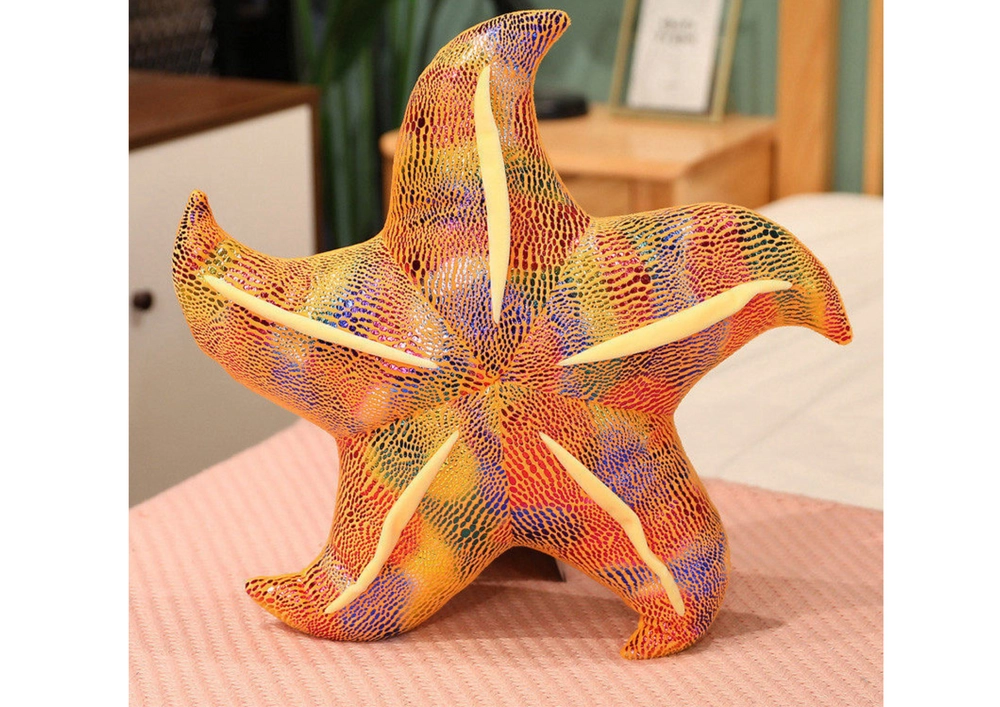 Starfish Žlutý polštář 20cm