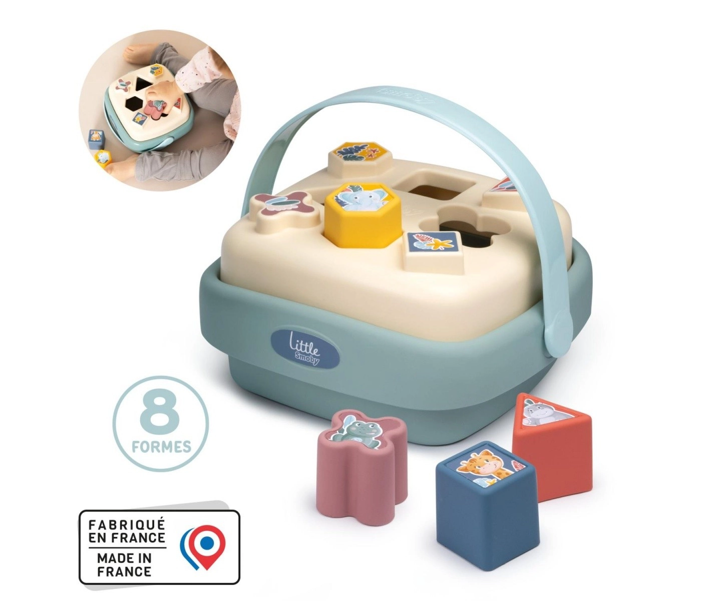 Little Smoby košík na třídění tvarů
