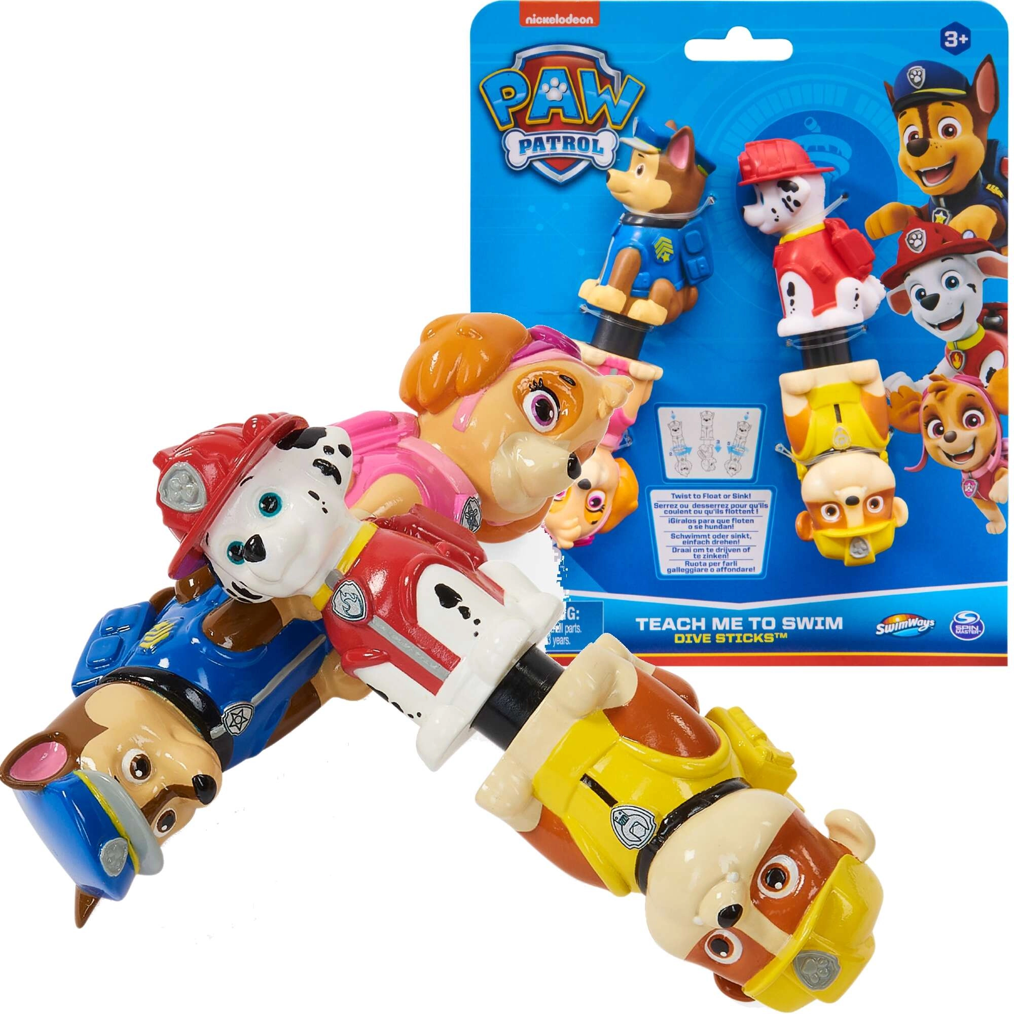 Paw Patrol potápěčské tyčky SwimWays pro výuku plavání