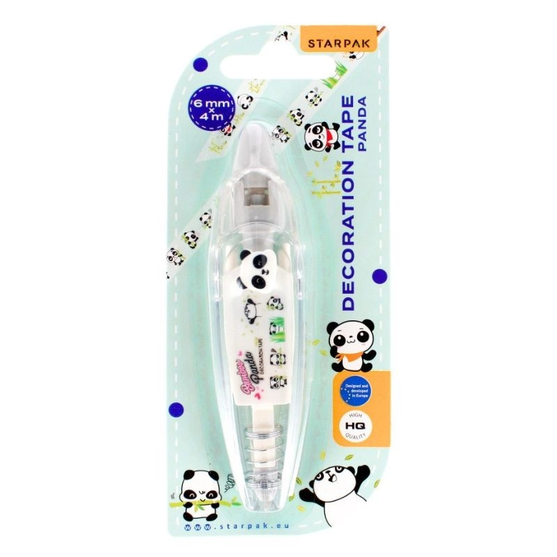 Dekorační páska Panda 6 mm x 4 m