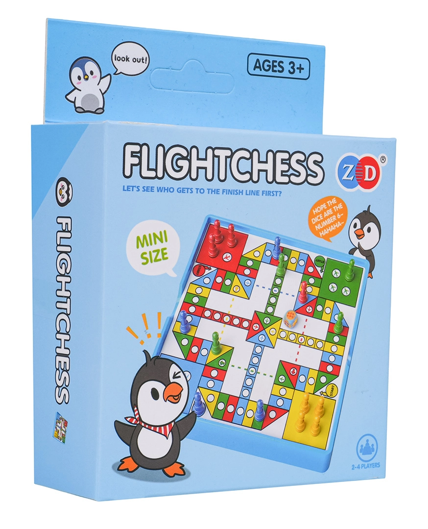 Stolní hra Ludo mini – tučňák