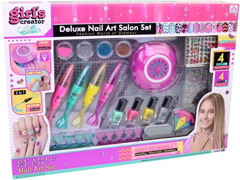 Nehtové studio na baterie pro děti