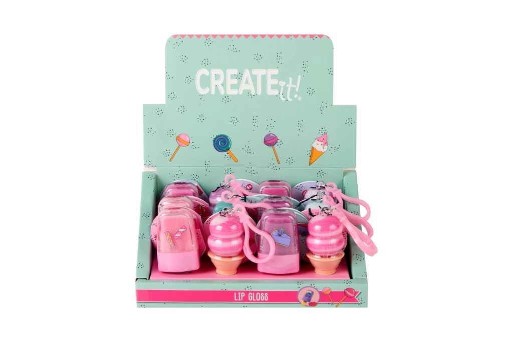 lesk na rty candy explosion zmrzlina a nanuk na klíče