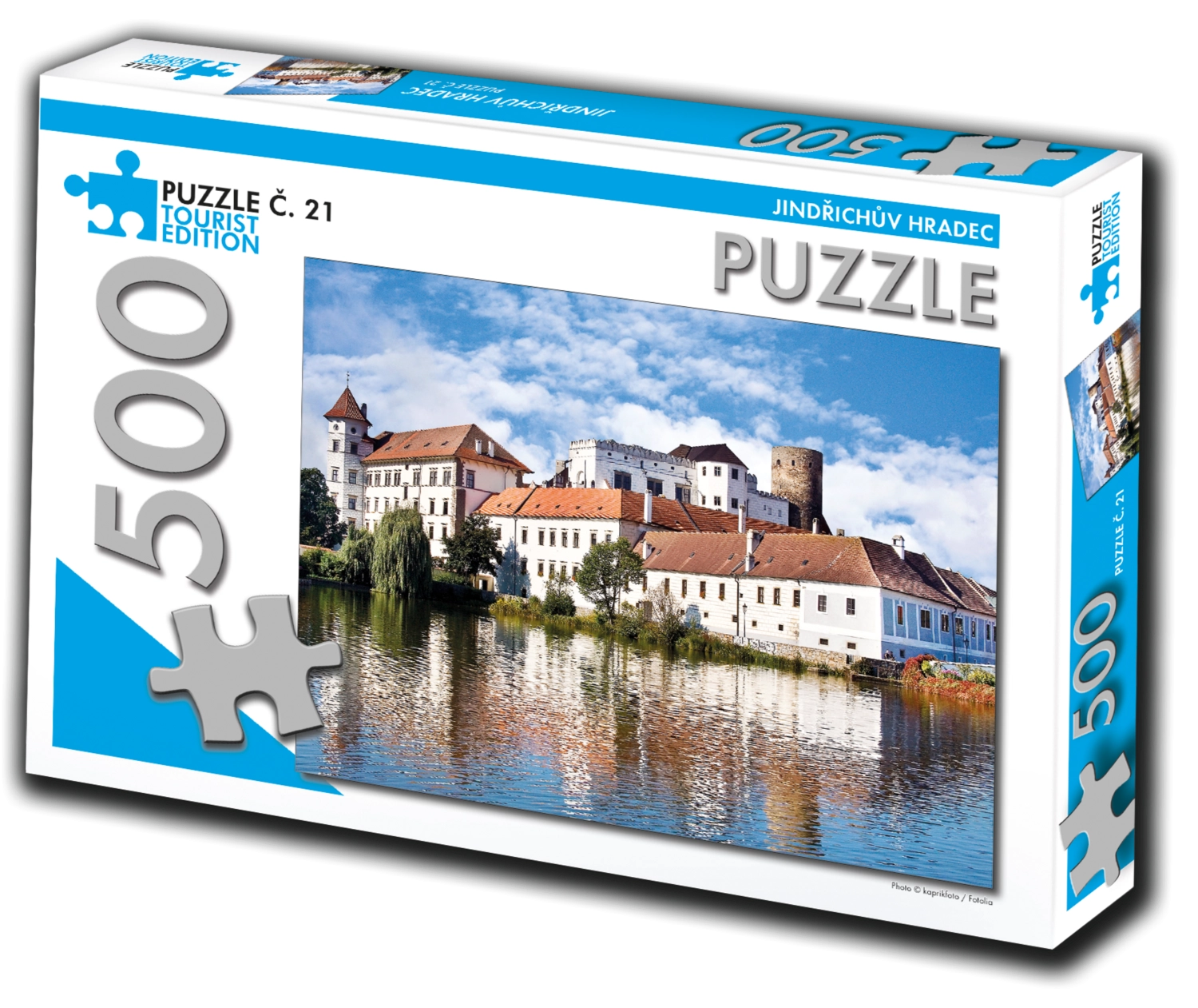 TOURIST EDITION Puzzle Jindřichův Hradec 500 dílků (č.21)